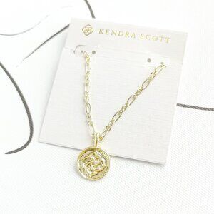 ✨Kendra Scott✨ Dira Coin Gold Pendant Necklace
